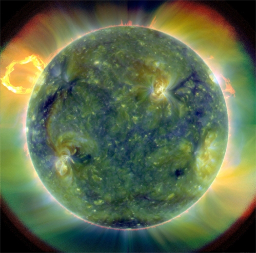 Ultraviolet-view-sun-NASA